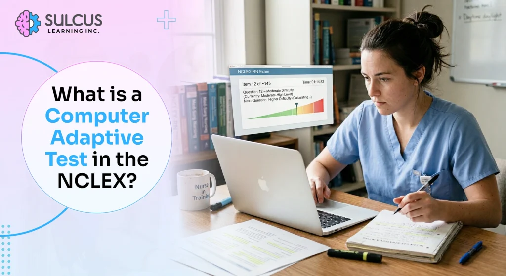 What is a Computer Adaptive Test in the NCLEX?