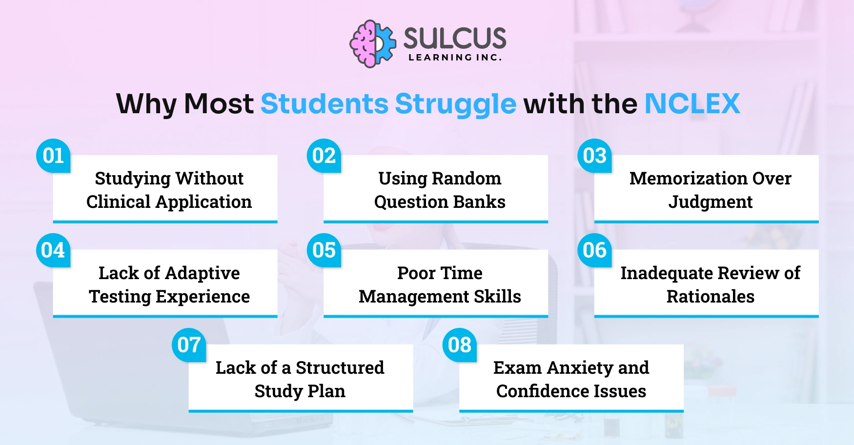 Why Most Students Struggle with the NCLEX?